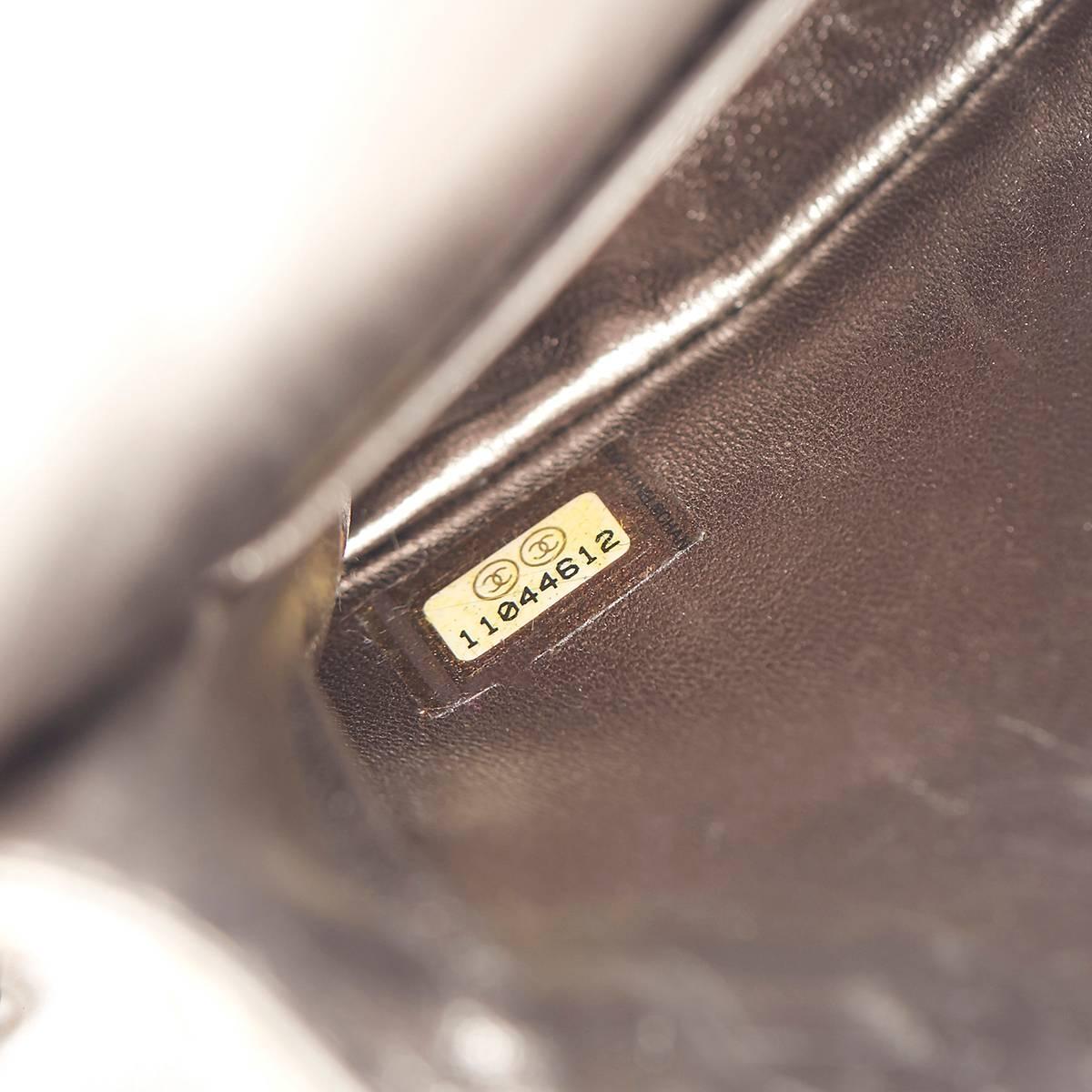 Women's 2000s Chanel Bronze Metallic Aged Calfskin 2.55 Reissue 225 Double Flap Bag