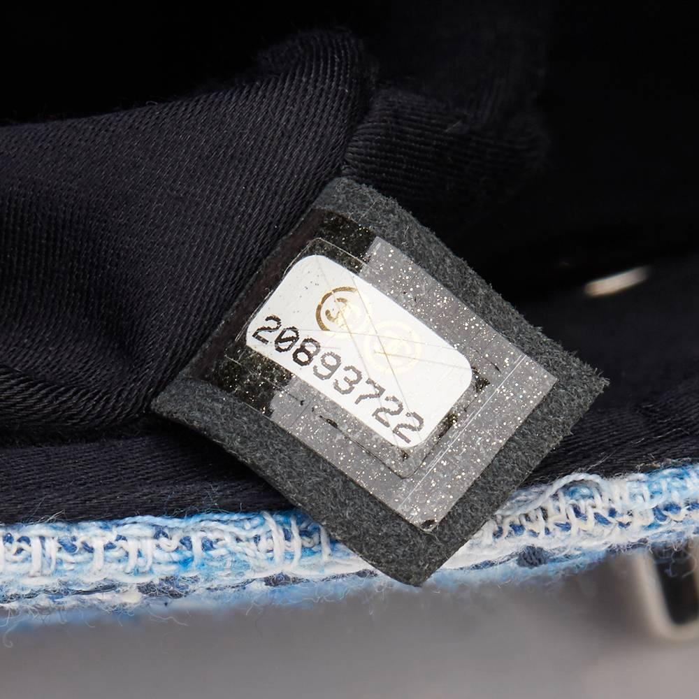 Women's 2015 Chanel Blue Denim Patchwork Flap Bag