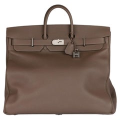 Hermès Taupe Togo Leather Birkin 50cm HAC Retourne