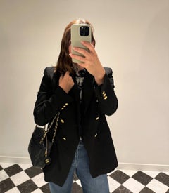 Chanel 1985 Black Quilted Lambskin Leather Vintage Small Timeless Camera Bag