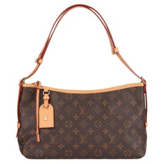 Louis Vuitton 2022 Brown Monogram Coated Canvas and Vachetta Leather Carryall PM