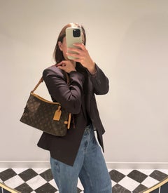 Louis Vuitton 2022 Brown Monogram Coated Canvas and Vachetta Leather Carryall PM