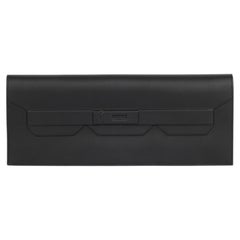 Hermès Black Swift Leather Shadow Birkin Cut Clutch