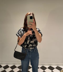 Chanel Black Quilted Caviar Leather Vintage Timeless Pochette