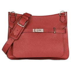 Hermès Sienne Clemence Leather Jypsiere 37cm