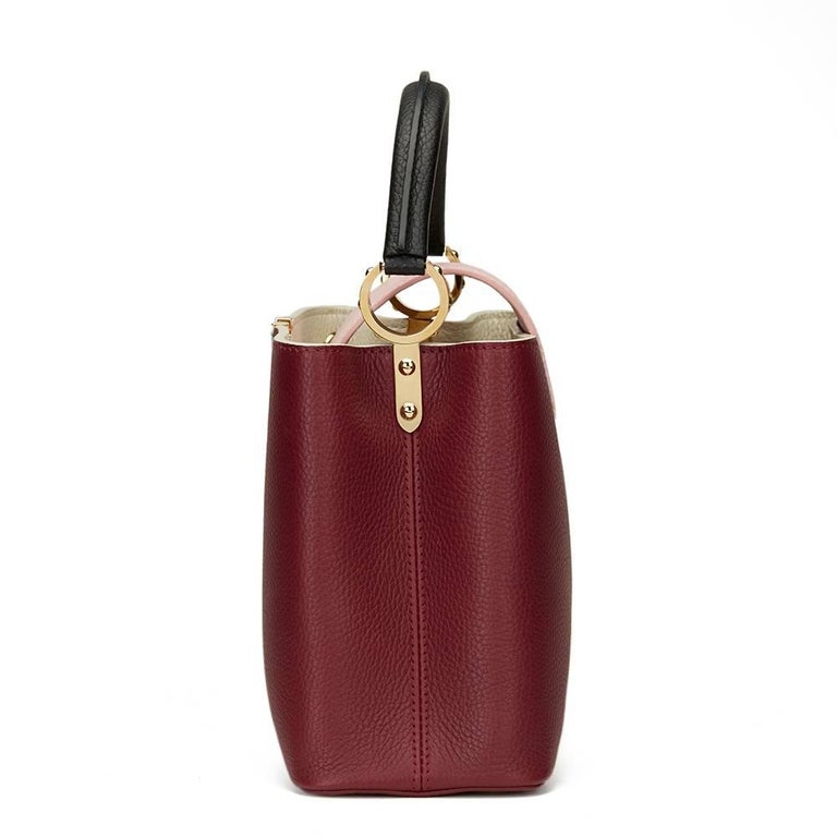 LOUIS VUITTON Louis Vuitton Capucines BB Audrose M55773 Ladies Taurillon  Leather Handbag