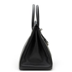 2011 Hermes Black Epsom Leather Birkin 40cm