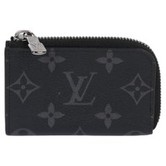 Louis Vuitton Monogram Eclipse Coated Canvas Porte-Monnaie Jour Coin Case