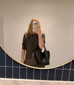 Hermès 2019 Black Clemence Leather Picotin 22 Lock