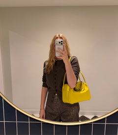 Hermès 2019 Lime Evercolor Leather Lindy 26