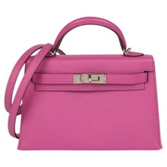 Hermès 2018 Magnolia Epsom Leather Mini Kelly 20cm II Sellier