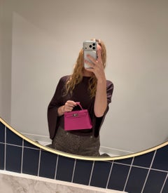 Hermès 2018 Magnolia Epsom Leather Mini Kelly 20cm II Sellier