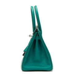 2013 Hermes Malachite Epsom Leather Birkin 30cm
