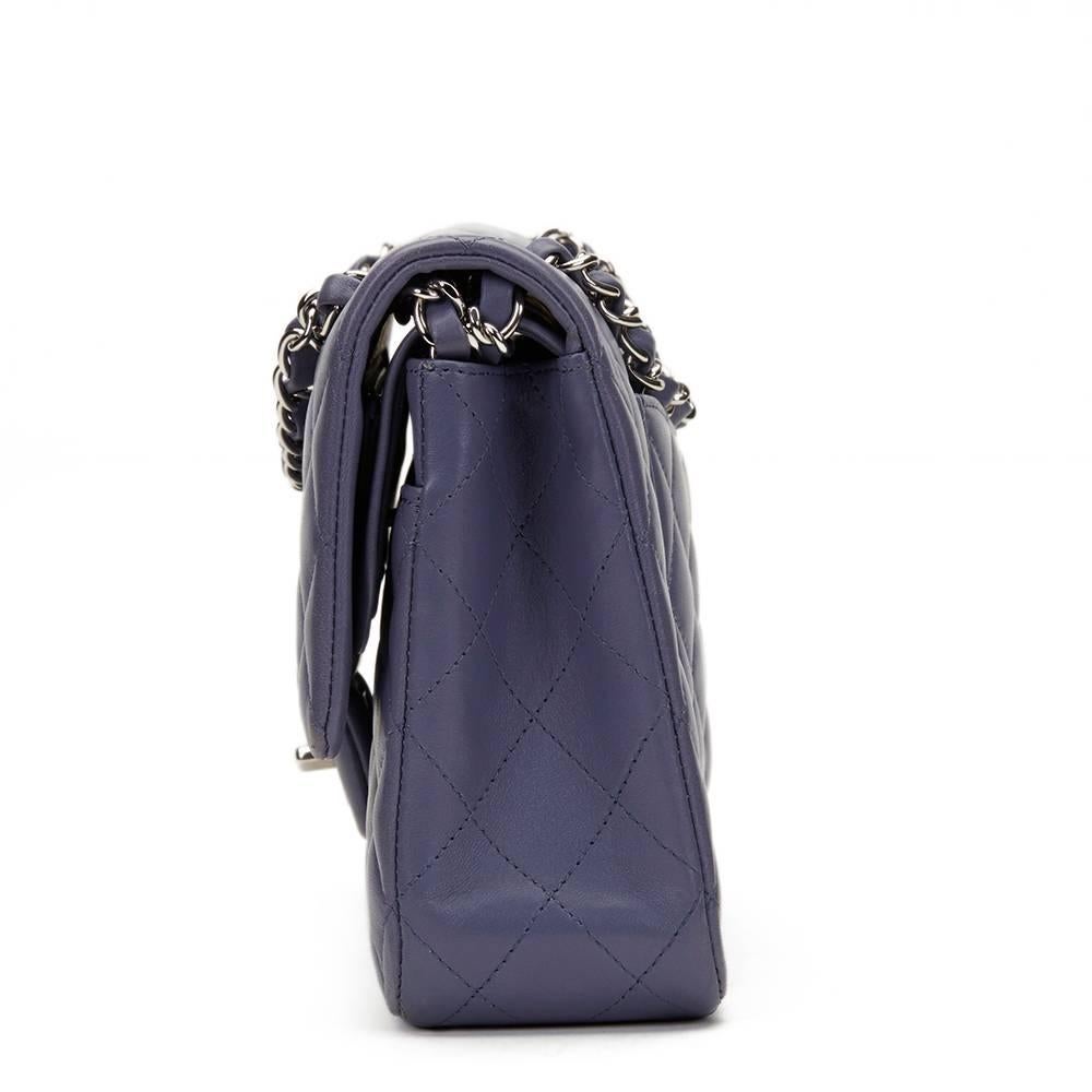 CHANEL
Lavender Quilted Lambskin Medium Classic Double Flap Bag

This CHANEL Medium Classic Double Flap Bag is in Excellent Pre-Owned Condition accompanied by Chanel Dust Bag, Box, Authenticity Card. Circa 2011. Primarily made from Lambskin Leather