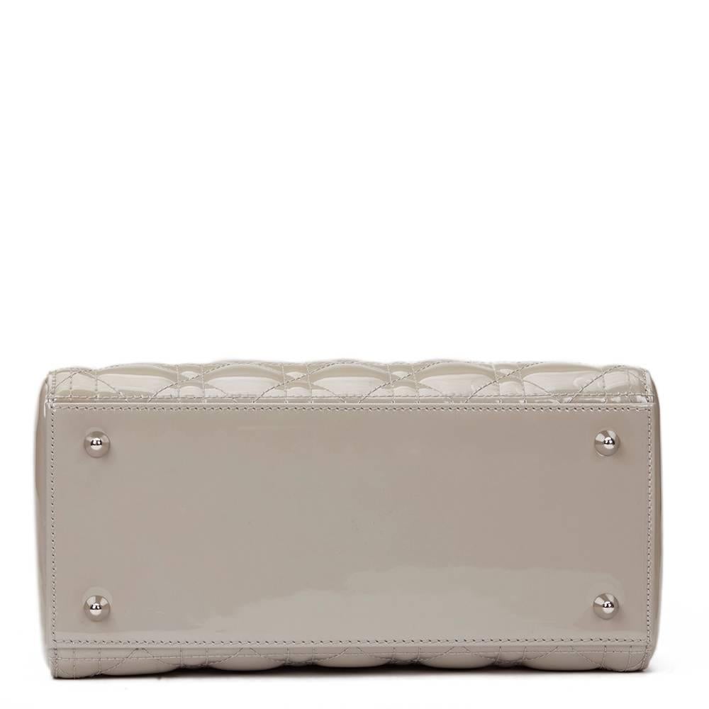 lady dior pearl grey