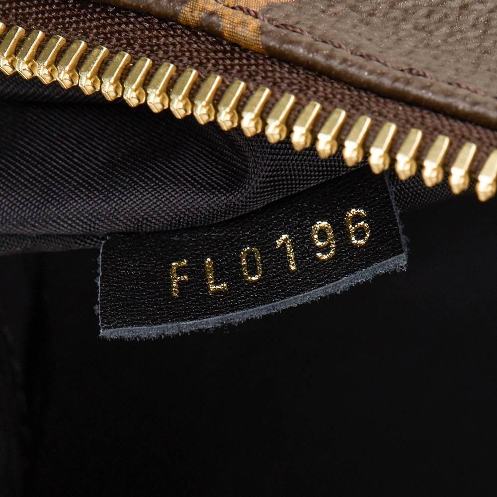 2016 Louis Vuitton Brown Monogram Coated Canvas Palm Springs Backpack MM 2