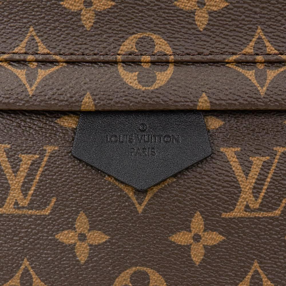 2016 Louis Vuitton Brown Monogram Coated Canvas Palm Springs Backpack MM 3