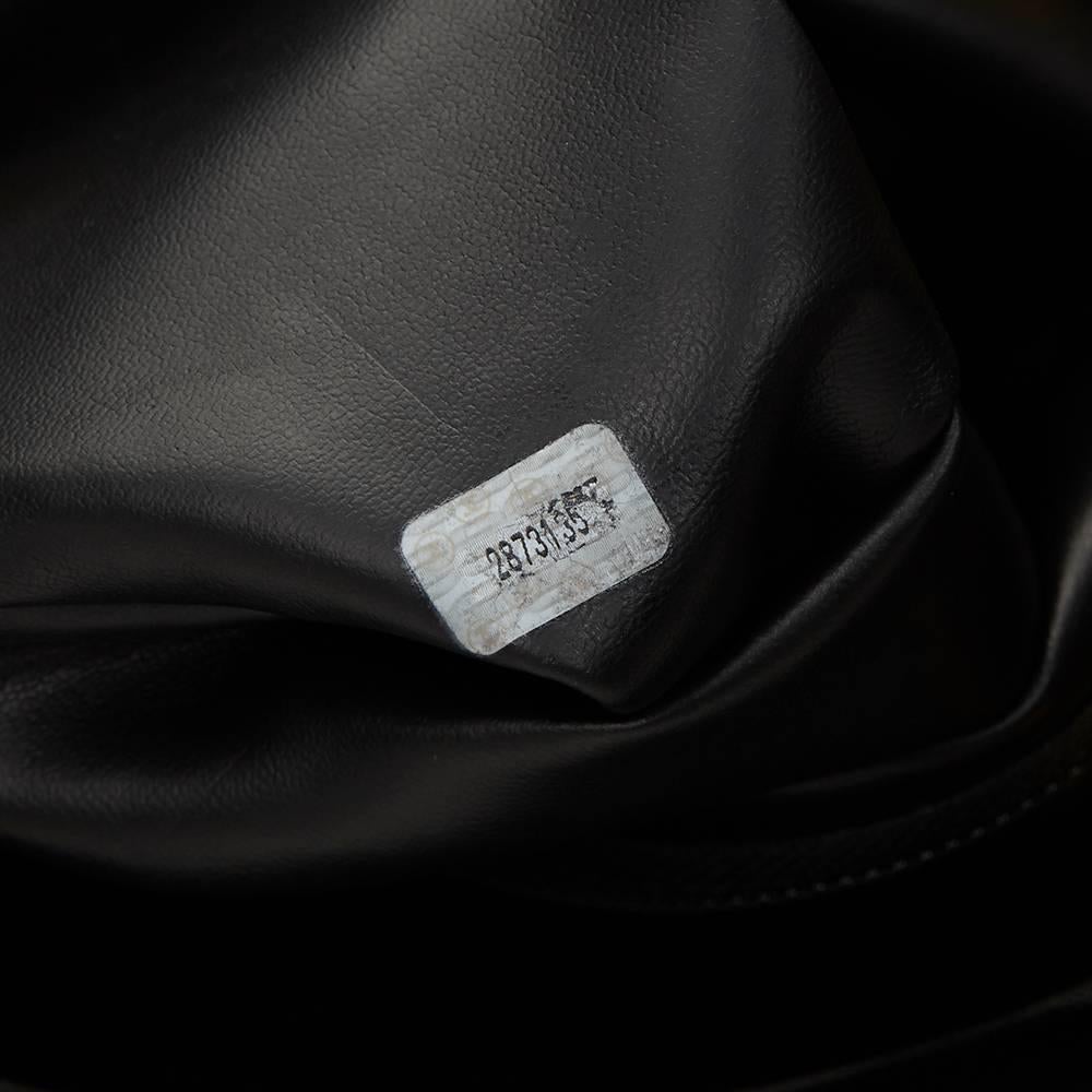 1990s Chanel Black Lambskin Leather Vintage Timeless Shoulder Bag 1