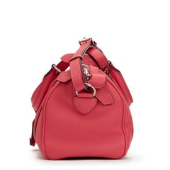 2014 Louis Vuitton Rose Cashmere Leather Sofia Coppola BB