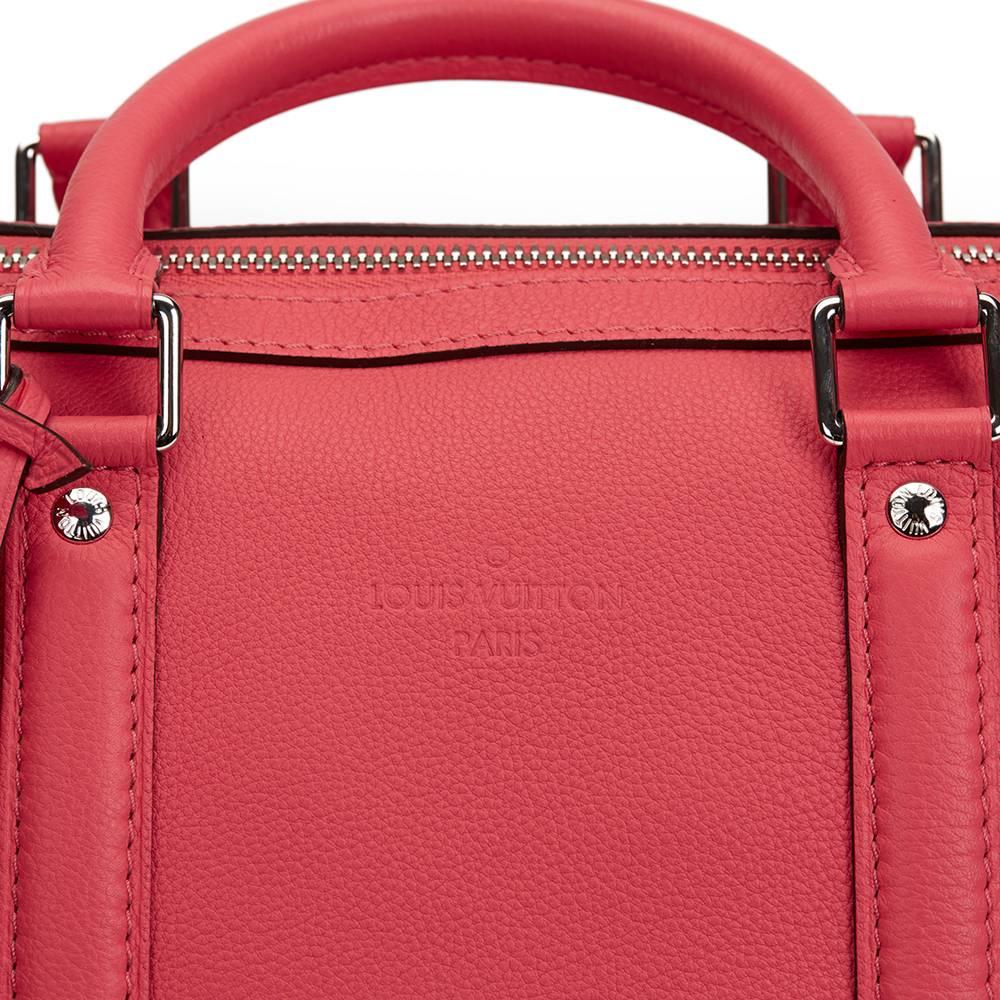 2014 Louis Vuitton Rose Cashmere Leather Sofia Coppola BB 4
