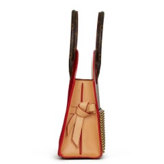 2014 Louis Vuitton Studded Canvas, Red Pony Hair & Cowhide Christian Louboutin