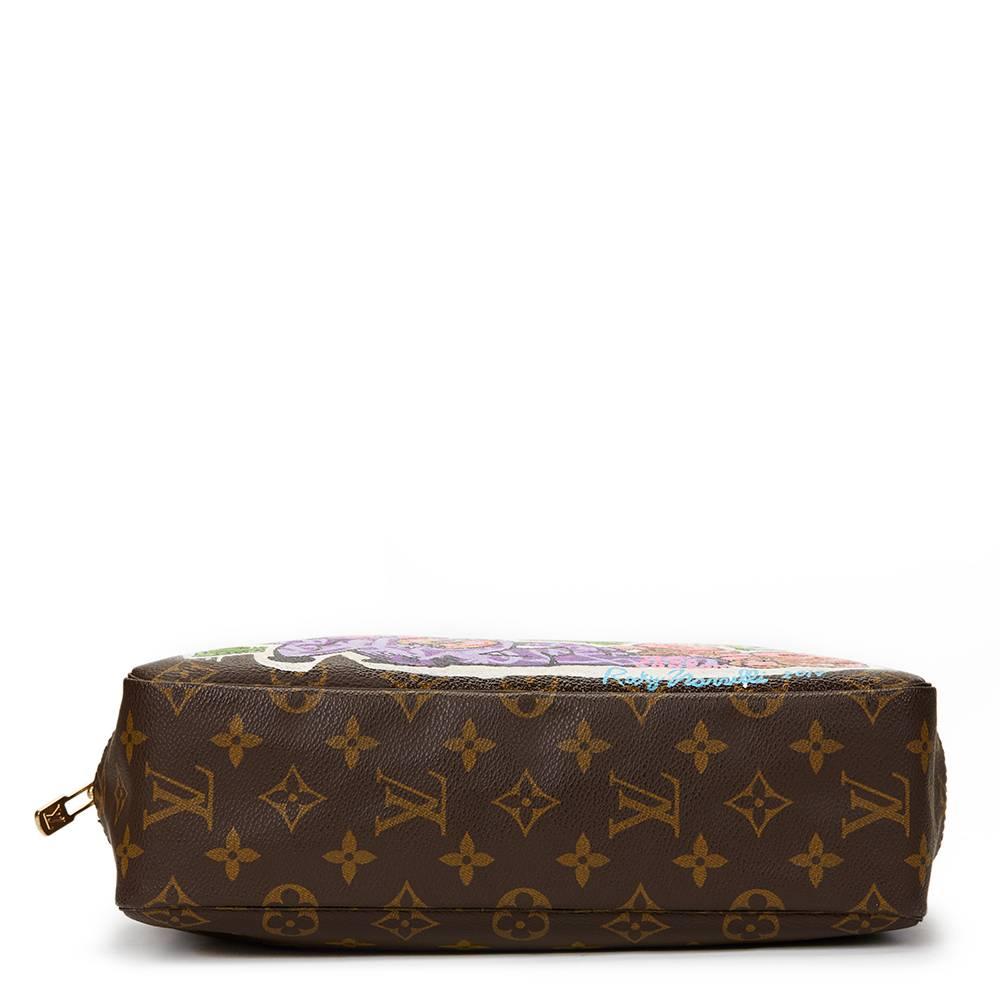 1996 Louis Vuitton 'Ca$h Me Outside' Xupes X Year Zero London Toiletry Pouch In Good Condition In Bishop's Stortford, Hertfordshire