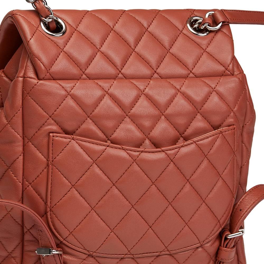brown chanel backpack