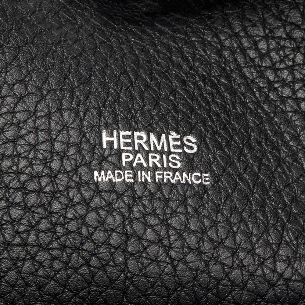 2008 Hermes Black Togo Leather So Kelly 22 2