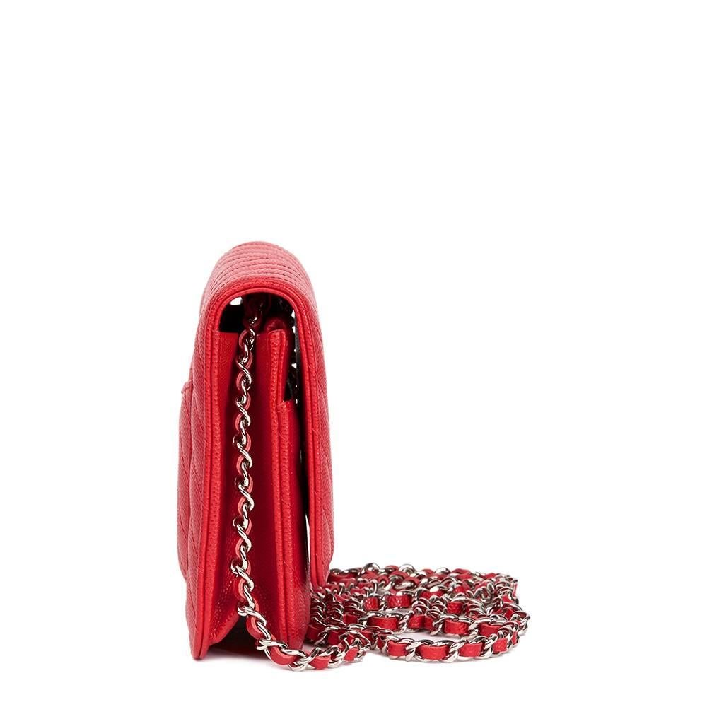 red wallet on chain chanel