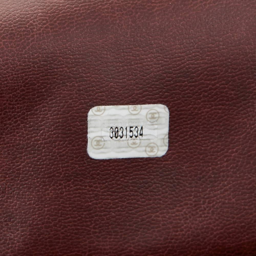 Chanel Plum Quilted Lambskin Vintage Timeless Shoulder Bag  3