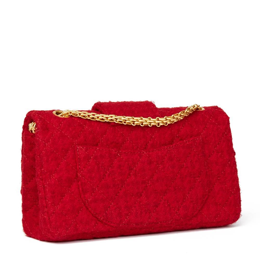 wool red womens bag