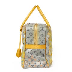 Louis Vuitton Pulp Jaune Veau & Denim enduit bleu Richard Prince Defile GM