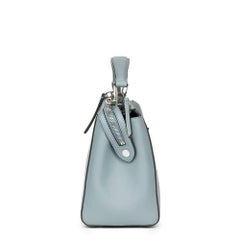 2016 Fendi Sky Blue Calfskin Leather Dot Com