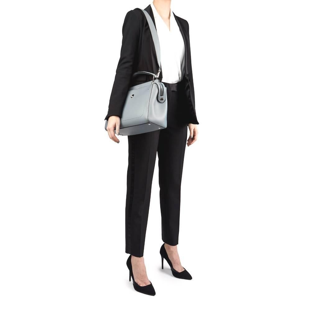 FENDI MINI FIRST SIGHT 13 BAG IN PIGEON BLUE CALFSKIN WITH SILVER HARDWARE main image 1