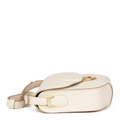 2017 Hermes Craie Epsom Leather Cherche-Midi 25cm