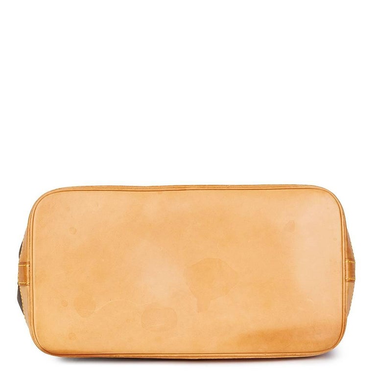 Louis Vuitton Alma Handbag Purse Brown M52143 Mi0917 Auction