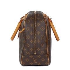 1997 Louis Vuitton Brown Monogram Coated Canvas Vintage Deauville