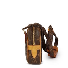 2002 Louis Vuitton Brown Monogram Coated Canvas Marly Bandouliere