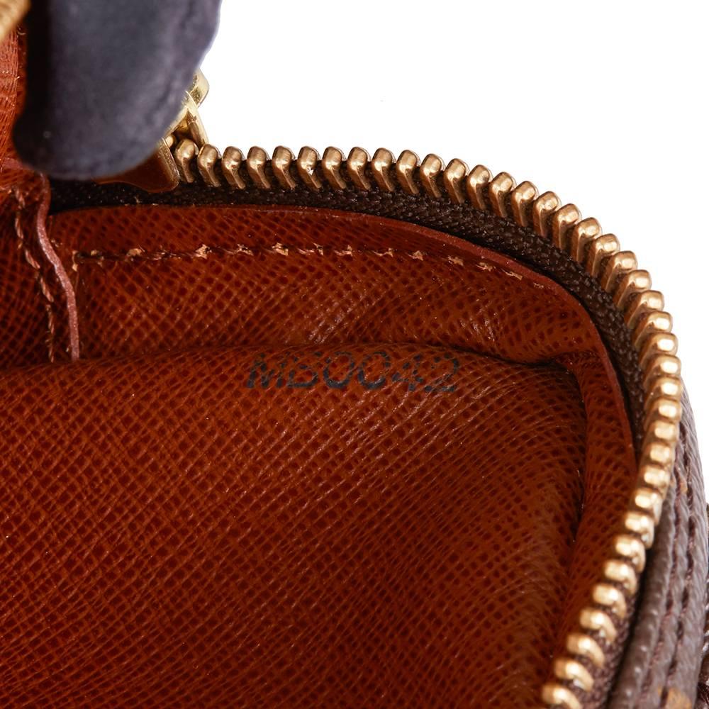 2002 Louis Vuitton Brown Monogram Coated Canvas Marly Bandouliere 4