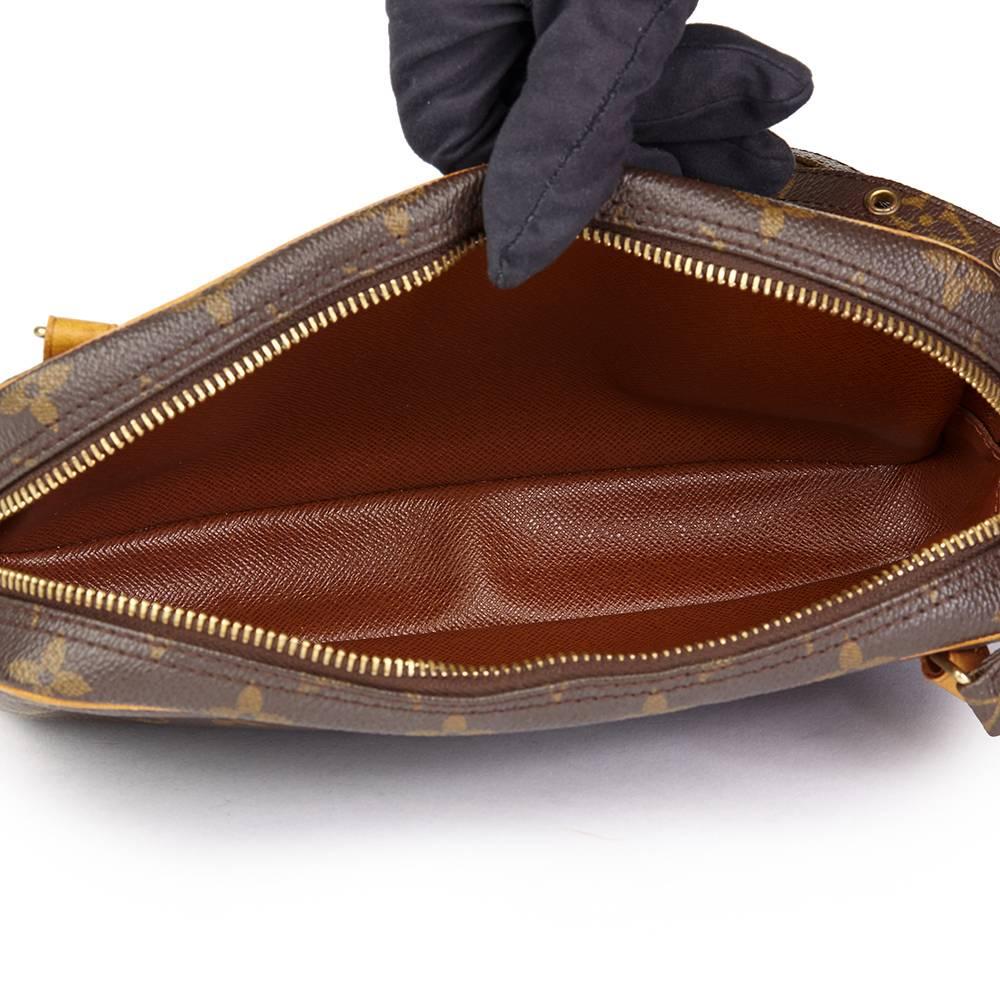 2002 Louis Vuitton Brown Monogram Coated Canvas Marly Bandouliere 14