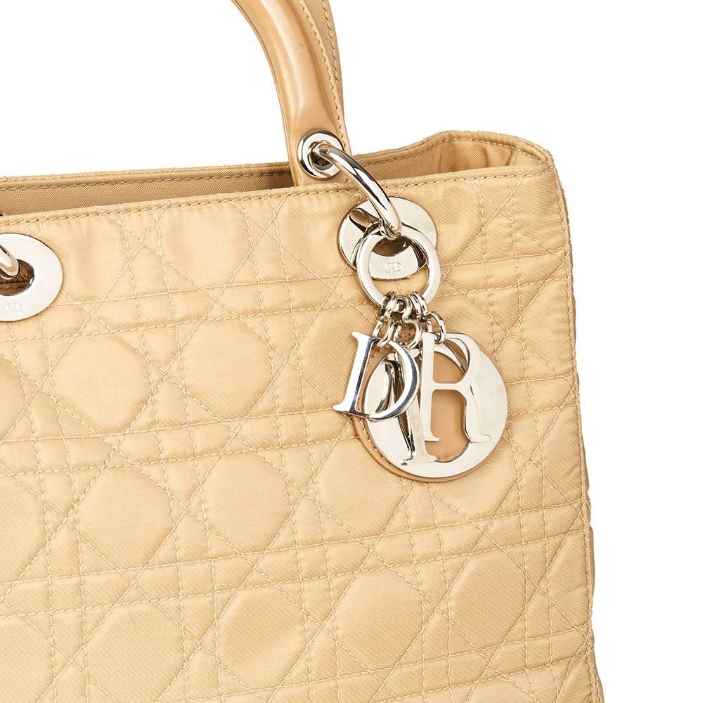 1990 Chanel Beige Quilted Lambskin Vintage Classic Single Flap Bag  1