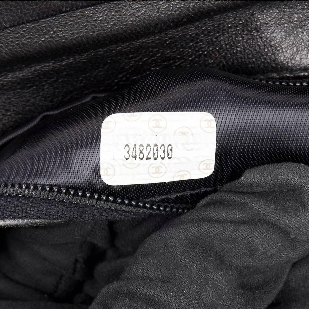 1994 Chanel Black Quilted Lambskin Vintage Timeless Frame Bag  3