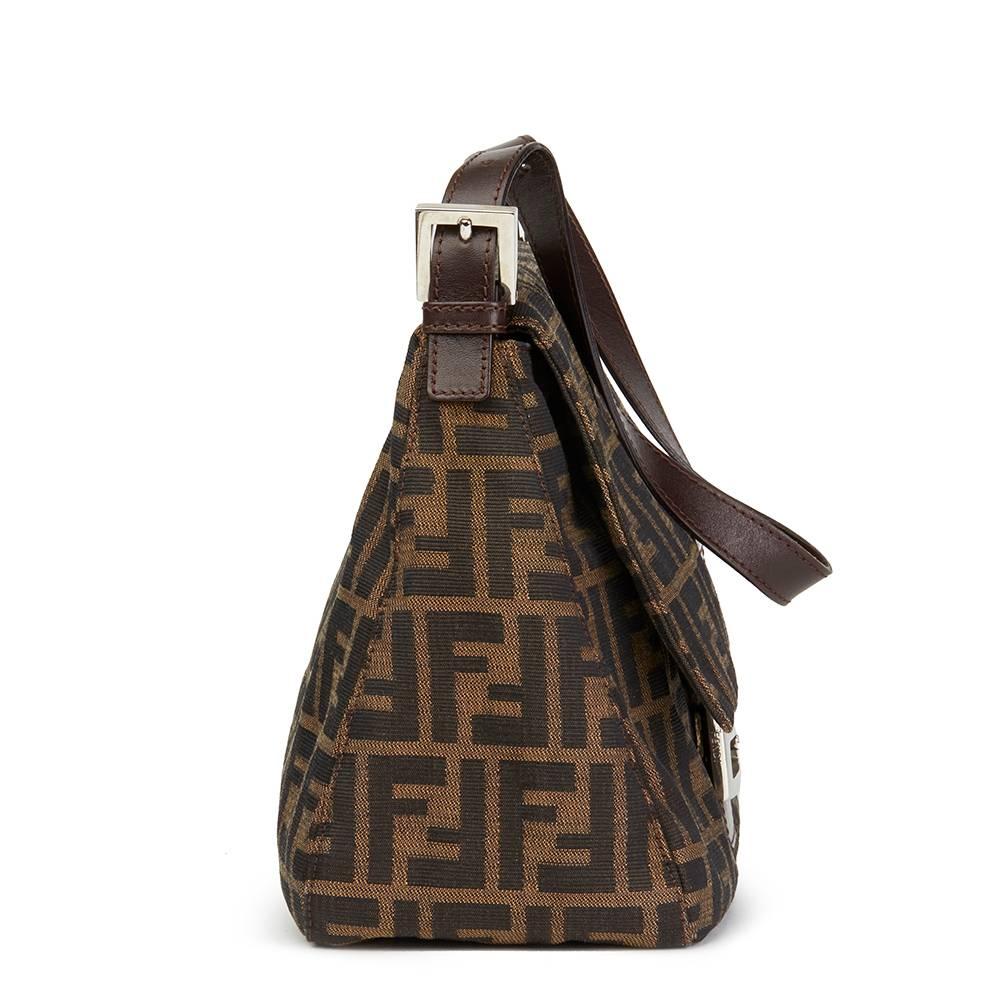 Black 2000's Brown Monogram Canvas Mama Baguette 