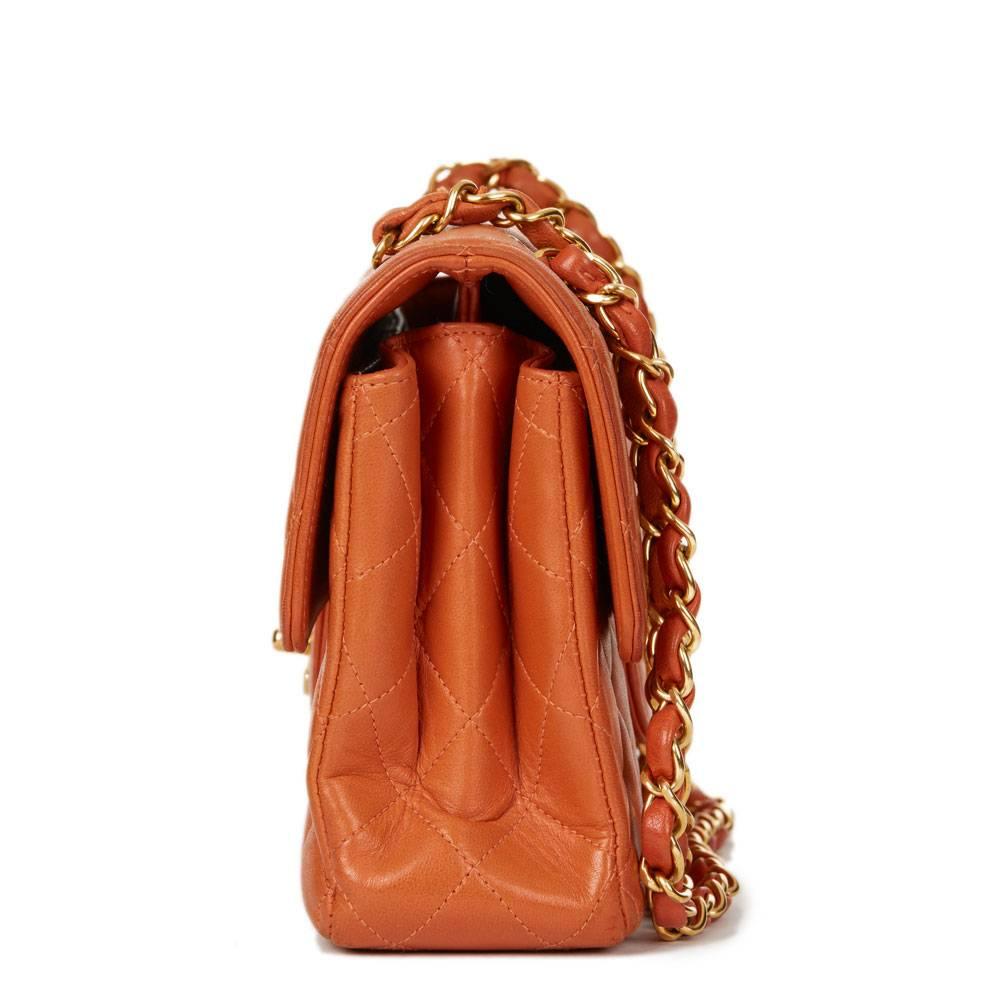 chanel orange purse