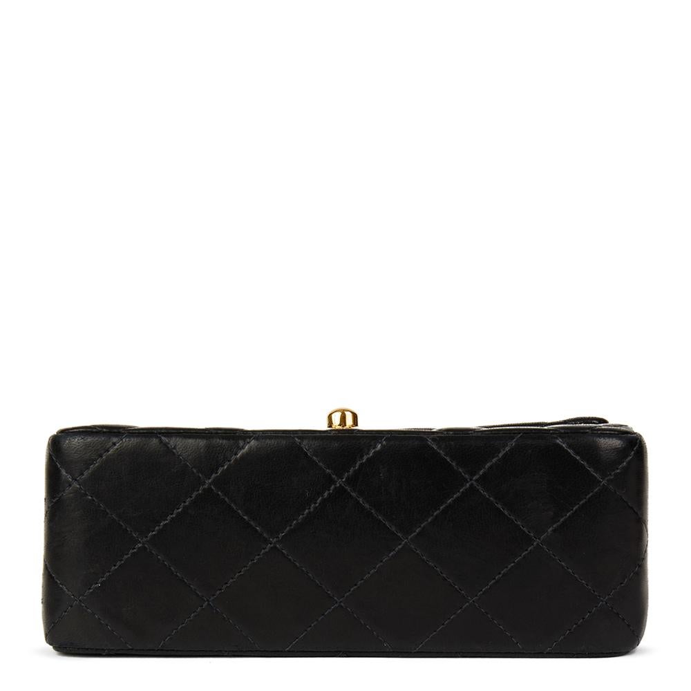 Women's 2000 Chanel Black Quilted Lambskin Mini Flap Bag