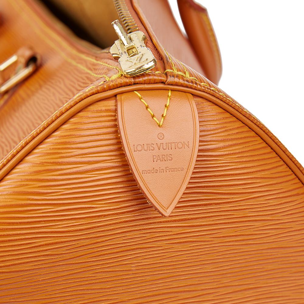 1993 Louis Vuitton Gold Epi Leather Keepall 50  3