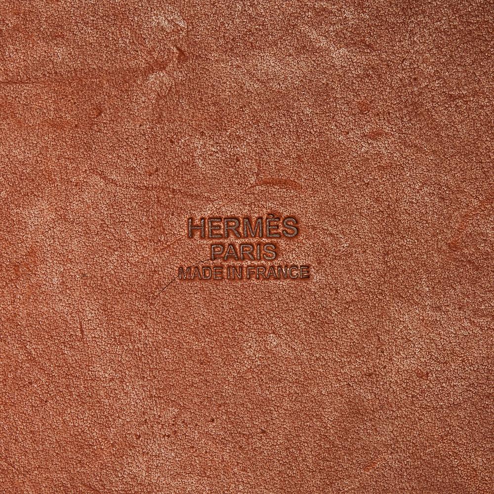 2011 Hermes Bareina Leather Picotin PM 1