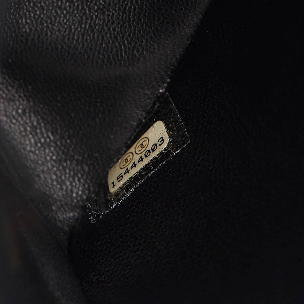 2011 Chanel Black Alligator Leather 2.55 Reissue 227 Double Flap Bag 5