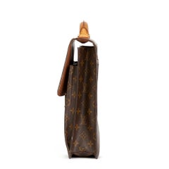 2000s Louis Vuitton Brown Monogram Coated Canvas Robusto Briefcase