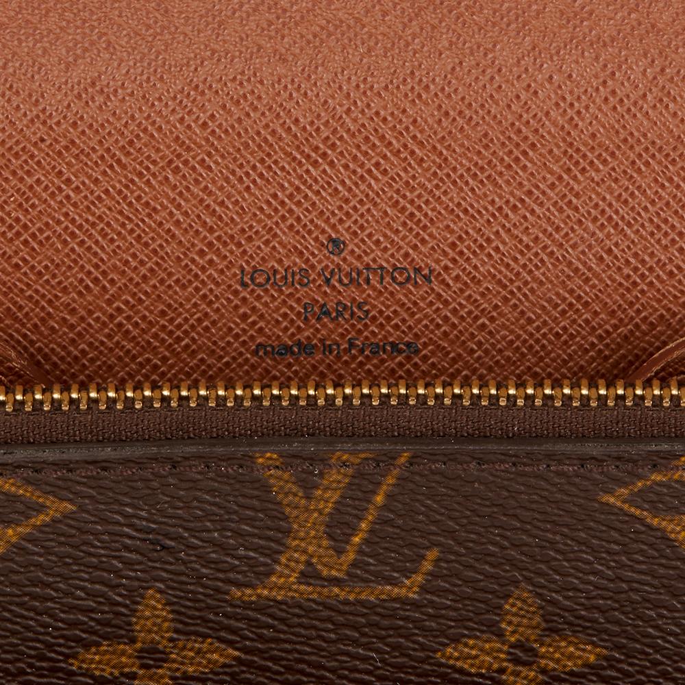 2000s Louis Vuitton Brown Monogram Coated Canvas Robusto Briefcase 3